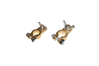 Morsetto batteria ottone m10+
