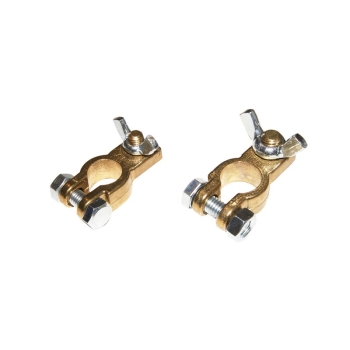 Morsetto batteria ottone m8-