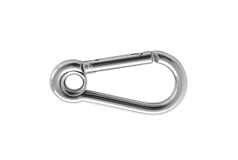 Moschettone c/occhio ø8 mm - 10pz