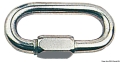 Moschettone inox a vite mm 8 