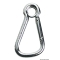 Moschettone inox grande con occhio 23 mm 
