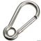 Moschettone inox senza sporgenza 6 mm 