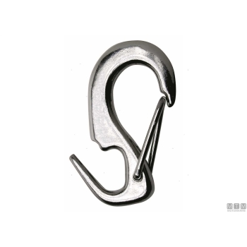 Moschettone open end l52mm inox<