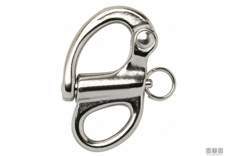 Moschettone spi fisso d12mm inox<