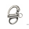Moschettone spi fisso d12mm inox