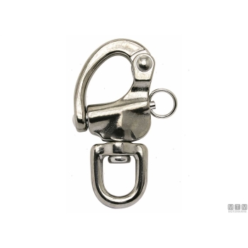 Moschettone spi girevole l70mm inox<