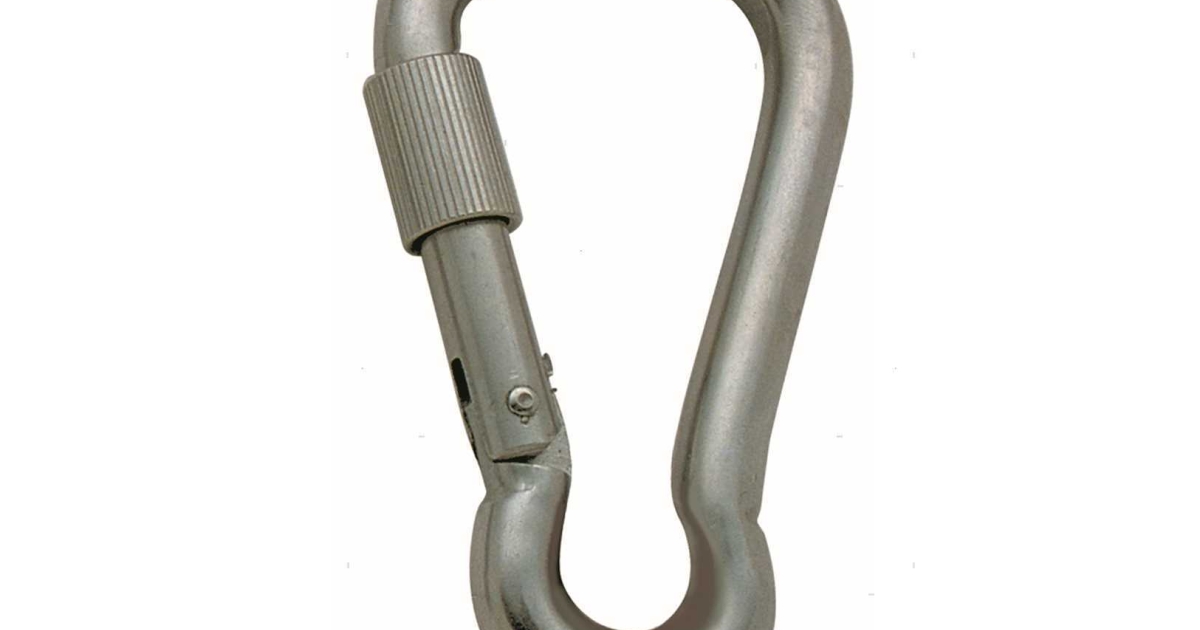 Chiusure Moschettoni In Acciaio Rosa 10mm