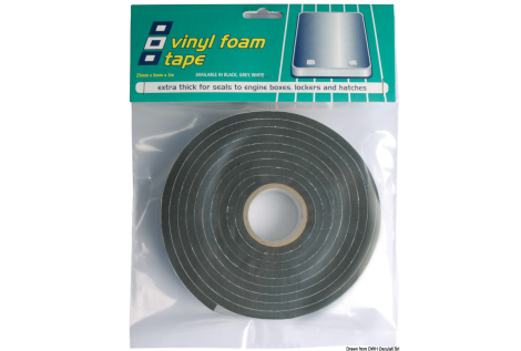 Nastro adesivo PVC oblò 3 x 19 mm 