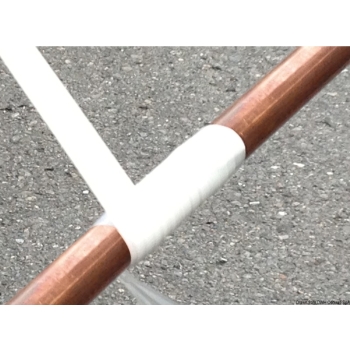 Nastro in silicone autoamalgamante bianco 
