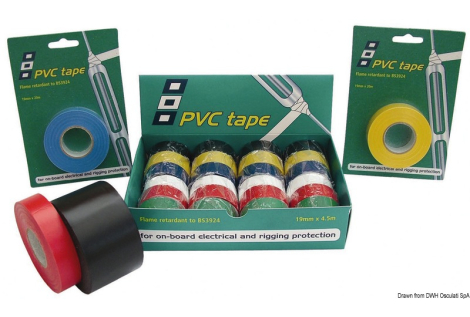 Nastro isolante 19 mm giallo 