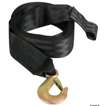 Nastro nylon 10 m con moschettone 