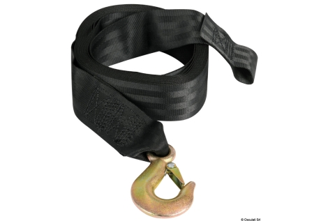 Nastro nylon 10 m con moschettone 