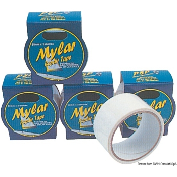 Nastro trasparente Mylar 150 mm x 3 m 