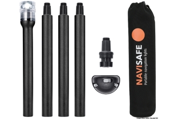 NAVISAFE Kit fissaggio + asta + luce 360°-11.139.19