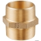 Niples doppio in bronzo M-M 1"1/2 