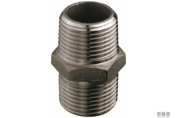 Nipple 1"1/2 inox 