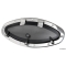 Oblò Bomar inox ellittico 495 x 219 mm 