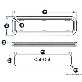 Oblò Lewmar Standard 4 
