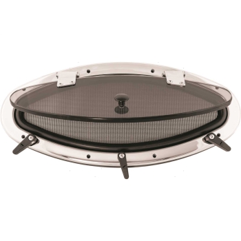 Oblo' Ovale Apribile Inox