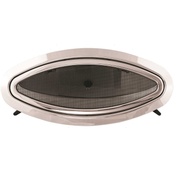 Oblo' Ovale Apribile Inox