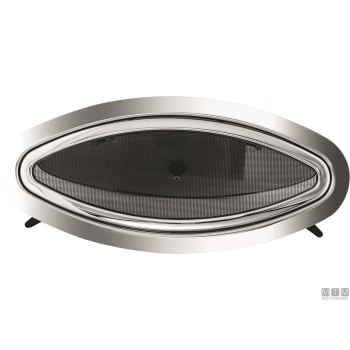 Oblo' ovale apribile mtm 461x203mm in acciaio inox