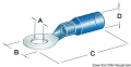 Occhioli Stagni Foro 5,3 mm Blu 