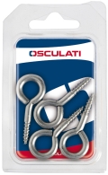 Occhioli inox vite 17 x 35 mm (blister 12 pz) 