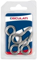 Occhioli inox vite 17 x 35 mm (blister 12 pz) 