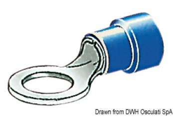 Occhiolo isolato foro 3,2 mm 