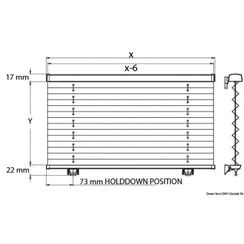 Oceanair Skysol Motion 550 x 640 mm 