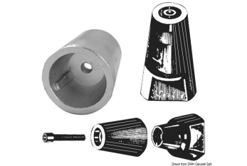 Ogiva asse elica con filetto standard-43.122.20