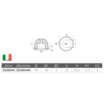 Ogiva side power-sleipner alluminio