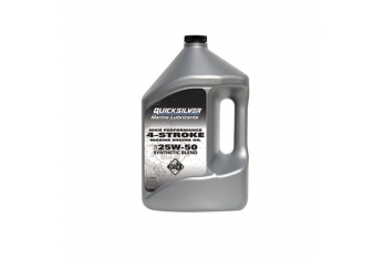 Olio Quicksilver 4 TEMPI High Performance Synthetic Oil 25W40 Motori Fuoribordo