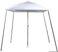 Ombrellone "PARASOL" pieghevole per barca bianco 