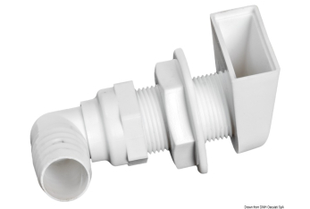 Ombrinale 90° 1" x 25 mm 