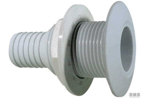Ombrinale d30mm pl bianco< 