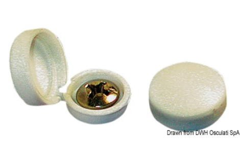 Orli sottovite Shure Caps bianchi 