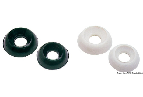 Orlo sottovite ottone cromato 4 mm 