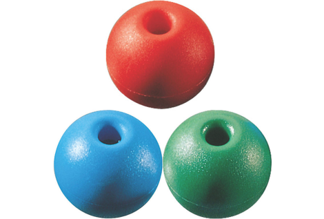 Pallina terminale verde Ø mm.8
