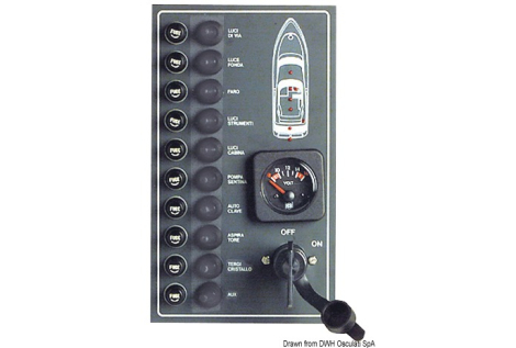 Pannello 10 interruttori 