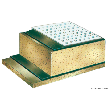 Pannello autoestinguente 30 mm 100x75 cm 