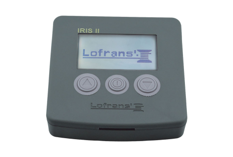 Pannello Contametri da Plancia Lofrans IRIS II Grigio