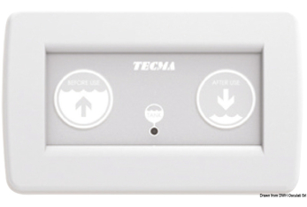 Pannello di controllo Tecma All in One 2 bottoni 