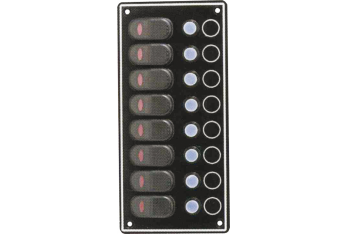 PANNELLO ELETTRICO 8 INTERRUTTORI