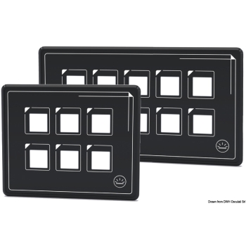 Pannello elettrico touch control 10 pulsanti  