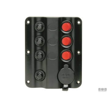 Pannello wave 12v 3p+presa