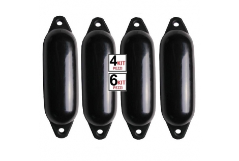 Kit 4 Parabordi MAJONI Ø12x45cm - Per Barche E Gommoni, Protezione Scafi, Nautica - Foto 2