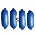 Parabordi Majoni M2 15x58 Blu Kit 4/6 Pezzi