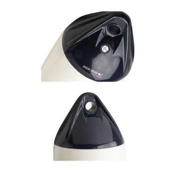 Parabordo Dock Edge Serie F3 Kit 6 Pezzi Bianco/Blu Ø 220 x 750 mm