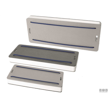 Parabordo piatto grigio 49x19 cm eva